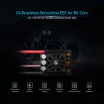 XC C6 Sensorless Brushless ESC for RC Car,3-8S Lipo,200A Continuous Current,8-25A、6.0/7.4/8.4V BEC,Applicable to 1/6 1/7 On Road Truck Monster - Image 4