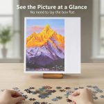 Jigsaw Puzzle Box Lid Stand,Puzzle Lid Holder Display,4 x 2 inch Puzzle Accessories - Image 3
