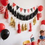 Red Black White Gold Paper Tassel, 20 Pack, Party Decorations for Birthday, Baby Shower, Sprot Game,Graduation - Image 6