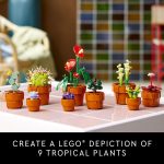 LEGO Botanicals Tiny Plants - Artificial, Fake Indoor Plant Building Set for Home, Kitchen, Desk Decoration, Adults Ages 18+ - Gift for Birthdays - 10329 - Image 4