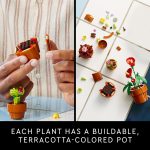 LEGO Botanicals Tiny Plants - Artificial, Fake Indoor Plant Building Set for Home, Kitchen, Desk Decoration, Adults Ages 18+ - Gift for Birthdays - 10329 - Image 6