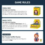 POP MART Chucky Franchise Series Blind Box Figures, Collectible Toys Spooky Home Decorations, Holiday for Girls and Boys, Single Box - Image 3