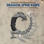 Rite Edge Dragon Spine Decorative Knife Set 8.5 Inch - Circular Dragon Design with Satin Blades, Zinc Alloy Handle, and Wooden Display Stand - Collector Knives for Men - Image 8