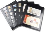 MUDOR Stamp Pages for Stamp Collection Album Binder Book, 10 Sheet 6 Rows | Stamp Sleeves 6 Pocket for Collectors ,Stamp Collecting Sheets Supplies - Image 8