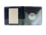 WWII Memorabilia Set – 1945 Iwo Jima 3¢ U.S. Stamp + 1943 Steel Penny | Historic WWII Collectible | Flag Raising Marines Stamp + Wartime Emergency Coin | Protected Display Sleeve - Image 3