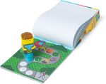 Melissa & Doug Sticker Wow!™ 24-Page Activity Pad and Sticker Stamper, 300 Stickers, Arts and Crafts Fidget Toy Collectible Character – Bulldozer - for Kids Ages 3+ - FSC Certified - Image 4