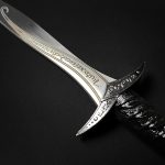 LKOQO 11" Fantasy Medieval Elvish Dagger. For Collection, Gift or Cosplay Renaissance Characters A Fair,Stainless Steel (Black) - Image 4