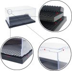 Minifigure Display Case for LEGO, 3-Tier Acrylic Dustproof, Black | Acrylic, Dustproof, 3 Removable Tiered Steps, Holds 35 Minifigures, Stackable, Desk Display, Gift for Collectors, Black - Image 4