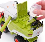Toyland® 31cm (12") Remote Control Combine Harvester with Lights, Sound & Smoke Effect - 2 Harvesting Attachments Included - Farming Toys - 1:24 Scale - Image 9