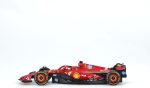 Bburago 1:43 Scale Die-Cast Ferrari SF-24 with Helmet (2024), Leclerc #16 - Image 4
