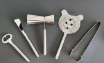 Antique Gold Stainless Steel Bar Equipment | Bar Tools - Image 4