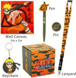 Naruto Shippuden Collectors Box Set - Bundle with Konoha Anime Canvas Art, Accessories, Decorative Stand, Plus More | Naruto Gift Set for Teens, Adults - Image 3