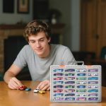 Xuerdon Toy Car Storage Case with 32 Foam Slots for Hot Wheels/for Matchbox | 1:64 Transparent Display Case for Car, Kids and Collectors, Carry or Wall Mount, Removable Foam, Box Only - Image 10