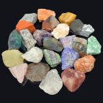 Rock & Mineral Collection Kit for Adults and Kids Natural Rocks for Tumbling Polishing Gemstone Raw Crystals Rough Stones for Wicca & Reiki (24Pcs) - Image 4
