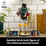 LEGO Star Wars Boba Fett 75455 | Collectible Building Sets for Adults, Ages 18+, Movie Display for Bedroom or Book Shelf, 1,544 pieces, Gift for Fans - Image 3