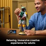 LEGO Star Wars Boba Fett 75455 | Collectible Building Sets for Adults, Ages 18+, Movie Display for Bedroom or Book Shelf, 1,544 pieces, Gift for Fans - Image 4