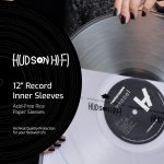 Hudson Hi-Fi Anti-Static Vinyl Record Sleeves - Durable Clear Disc Sleeves- Protect Your LP Albums from Scratches, Dust & Dirt - Acid-Free Rice Paper Disc Covers, 50x Inner Sleeves - Image 3