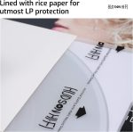 Hudson Hi-Fi Anti-Static Vinyl Record Sleeves - Durable Clear Disc Sleeves- Protect Your LP Albums from Scratches, Dust & Dirt - Acid-Free Rice Paper Disc Covers, 50x Inner Sleeves - Image 5
