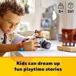 LEGO Creator 3 in 1 Retro Camera Toy, Transforms to Retro Video Camera or to TV Set, Photography Gift for Boys and Girls Ages 8 Years Old and Up Who Enjoy Creative Play, 31147 - Image 4