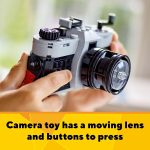 LEGO Creator 3 in 1 Retro Camera Toy, Transforms to Retro Video Camera or to TV Set, Photography Gift for Boys and Girls Ages 8 Years Old and Up Who Enjoy Creative Play, 31147 - Image 5