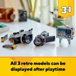 LEGO Creator 3 in 1 Retro Camera Toy, Transforms to Retro Video Camera or to TV Set, Photography Gift for Boys and Girls Ages 8 Years Old and Up Who Enjoy Creative Play, 31147 - Image 6