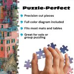 Buffalo Games Peter Stewart, Cinque Terre, 1000 Piece Adult Jigsaw Puzzle | Cinque Terre Seaside Scene, Poster Included, Precision-Cut Pieces, Made in USA, Thicker Board - Image 5