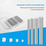 RHINOCATS 400Pcs Small Magnets, 4 Different Sizes Tiny Mini Magents, Multi-Use for Fridge, DIY, Office, Hobbies, Crafts and Science - Image 3