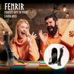 FENRIR Viking Drinking Horn With Stand 16 oz – Gifts for Men, Dad, Husband – Natural Ox Horn Cup with Thor Bottle Opener & Leather Holster – For Beer, Ale, Mead - Image 6