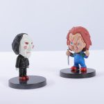 brableewear Horror Movie Anime Action Figure Halloween Zombie Statues Scary Toys Horror Killer Set Action Figures Home Decor Collectible - Image 4