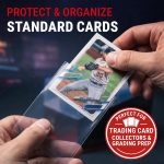 Ultra Pro Soft Card Sleeves 2-5/8" X 3-5/8", Ultra Clear (100Count) - Image 3