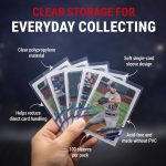 Ultra Pro Soft Card Sleeves 2-5/8" X 3-5/8", Ultra Clear (100Count) - Image 4