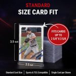 Ultra Pro Soft Card Sleeves 2-5/8" X 3-5/8", Ultra Clear (100Count) - Image 6
