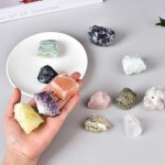 JIC Gem Mix Rough Crystals and Healing Stones in Gift Box Raw Stones and Crystals Natural Mineral Gemstone Specimen About 1.7 Lbs - Image 5