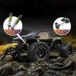 1/10 Brushless RC Cars, 50+ MPH, 4WD Trucks, Carbon Fiber, Ages 8+ | 60A ESC Monster Trucks, 3650 2650KV Brushless Motor, 3S LiPo, Gyro, CNC Central Differential, 11KG Metal Servo with 7075 Gear - Image 6