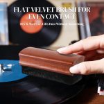 Vinyl Record Cleaner Kit - 6-in-1 Vinyl Records Cleaning Kit Includes Soft Velvet Record Brush, Cleaning Liquid, Stylus Brush, Cleaning Brush, Cleaning Cloth and Storage Bag - Image 6
