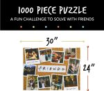 Friends TV Show Seasons Jigsaw Puzzle - 1000 Pieces - 30in x 24in | 1000-Piece Corkboard Photo Design, Great Gift for Friends Fans - Image 3