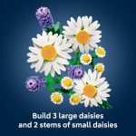 LEGO Botanicals Daisies Building Toy - Artificial Flowers Crafting Kit for Girls & Boys, Ages 9+ - Kids Room Decor for Book Shelf or Desk - Gift Idea for Birthdays - 11508 - Image 4