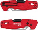 Milwaukee FASTBACK Folding Utility Knife w/Blade Multifunctionality, Red-black - Image 3