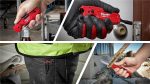 Milwaukee FASTBACK Folding Utility Knife w/Blade Multifunctionality, Red-black - Image 6