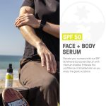 Raw Elements Face + Body Serum SPF 50 All-Natural Mineral Sunscreen, 2 oz | All-natural mineral sunscreen with broad-spectrum UVA/UVB protection, reef-safe, water-resistant, travel size. - Image 3