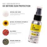 Raw Elements Face + Body Serum SPF 50 All-Natural Mineral Sunscreen, 2 oz | All-natural mineral sunscreen with broad-spectrum UVA/UVB protection, reef-safe, water-resistant, travel size. - Image 4