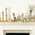 Bunny Spring Home Decor,Easter Tabbletop Decor Bunny Figures and Statues for Home Spring Decoration Rabbit Figurines Easter Gifts Fast Delivery - Image 8