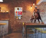 Vintage-Style Metal Tin Sign for Man Cave - Retro Fishing and Beer Decorative Sign, 8 x 12 Inch (039) - Image 4