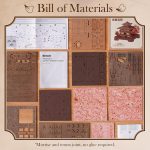 Rolife 3D Wooden Puzzle Miniature House Building Kit Sakura Pavilion | Japanese Cherry Blossom DIY Craft Model Building Set, Home Decor Gift for Adults Family - Image 7