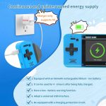 Handheld Game for Kids -Preloaded 220 Retro Video Games, Portable Gaming Player with Rechargeable Battery 3.0" LCD Screen, Mini Arcade Electronic Toy Gifts for Boys Girls (Blue) - Image 4