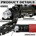 HO Scale 0-4-0 Powered Steam Locomotive (12V) Metal Wheelsets, Factory Installed Knuckle Couplers, Classic Industrial & Yard Switcher Locomotive Only - Image 5