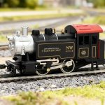 HO Scale 0-4-0 Powered Steam Locomotive (12V) Metal Wheelsets, Factory Installed Knuckle Couplers, Classic Industrial & Yard Switcher Locomotive Only - Image 6
