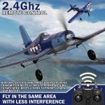 LEAMBE 4 Channel RC Plane - Ready to Fly Aerobatic Aircraft, Easy Control for Beginners, F4U Corsair RC Airplane Best Gift for Adults - Image 3