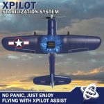 LEAMBE 4 Channel RC Plane - Ready to Fly Aerobatic Aircraft, Easy Control for Beginners, F4U Corsair RC Airplane Best Gift for Adults - Image 5
