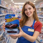 Hot Wheels - TV Series Batmobile - Batman 3/5 - HYY05 - Short Card - Classic - DC Licence - Wine Red - Mattel 2025 - 1:64 - Image 5